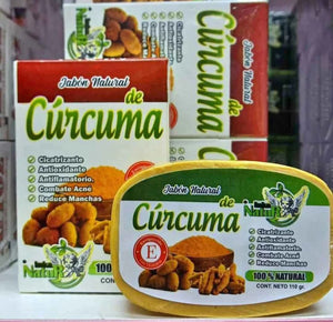 3x1 JABONES DE CURCUMA ¡SUPER VIRALES!