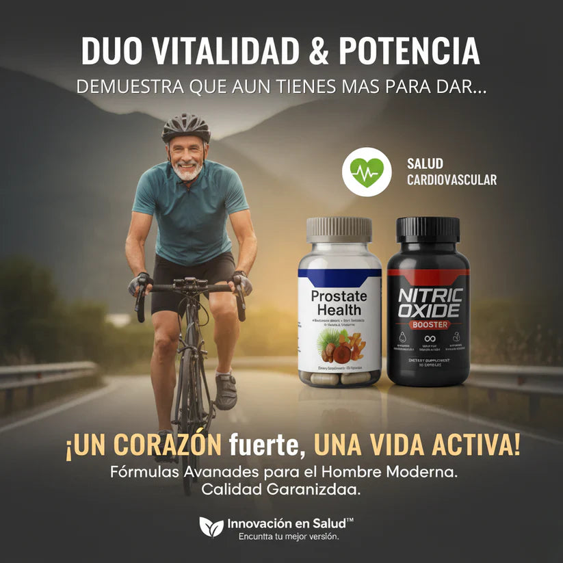 PROMAX DUO 2x1 — Óxido Nítrico + Prostate Health 🔥