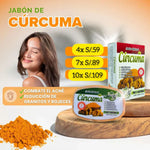 4x1 JABONES DE CURCUMA ¡SUPER VIRALES!