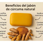 3x1 JABONES DE CURCUMA ¡SUPER VIRALES!